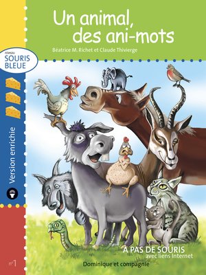 cover image of Un animal, des ani-mots--version enrichie